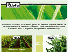 Tablet Screenshot of losridella.com